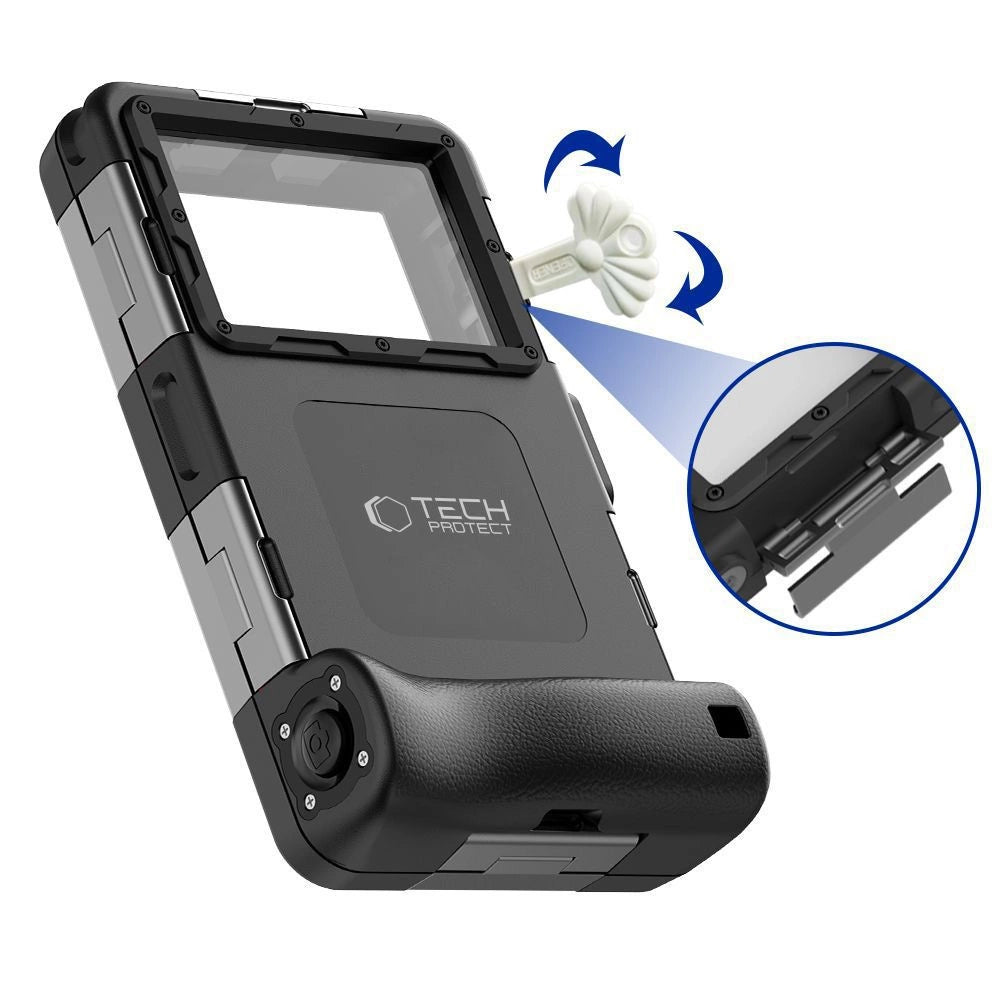 Tech-Protect Waterproof Case IPX8 for 4.7-6.7" Smartphones - Black_4