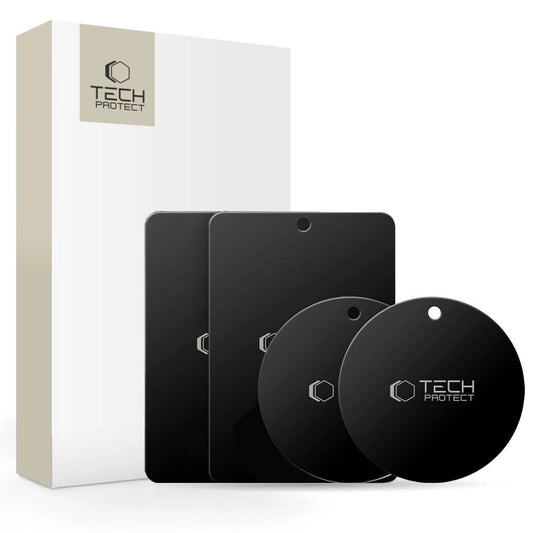 Tech-Protect MetalPlate magnetic plates for car holders - black (4 pcs.)_0
