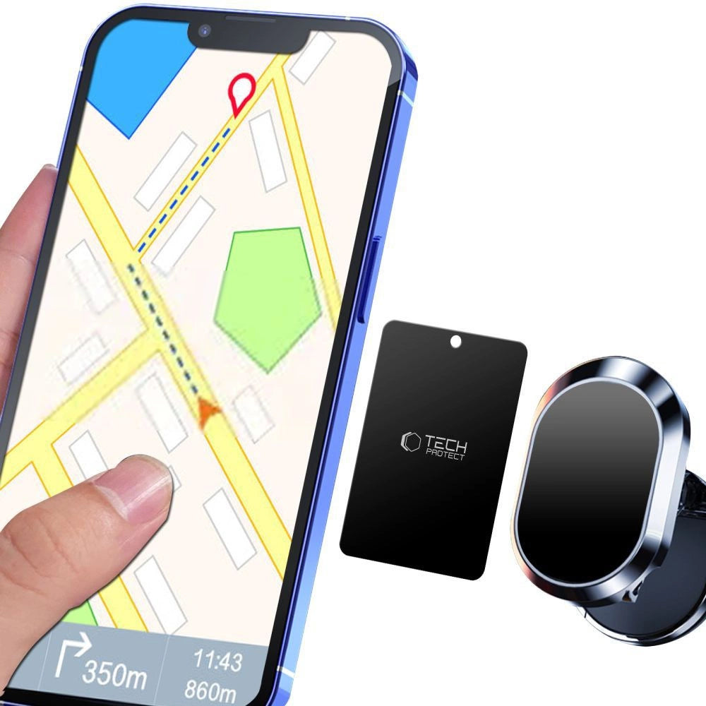 Tech-Protect MetalPlate magnetic plates for car holders - black (4 pcs.)_2