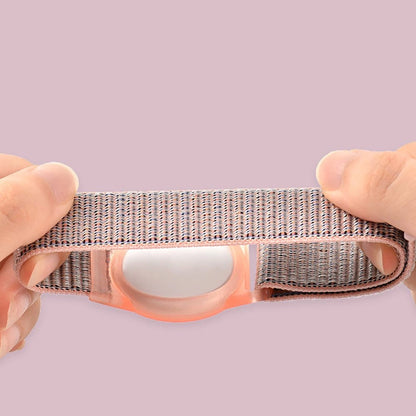 Tech-Protect Nylon Strap for Kids for Apple AirTag - Pink_1