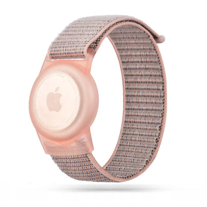 Tech-Protect Nylon Strap for Kids for Apple AirTag - Pink_5