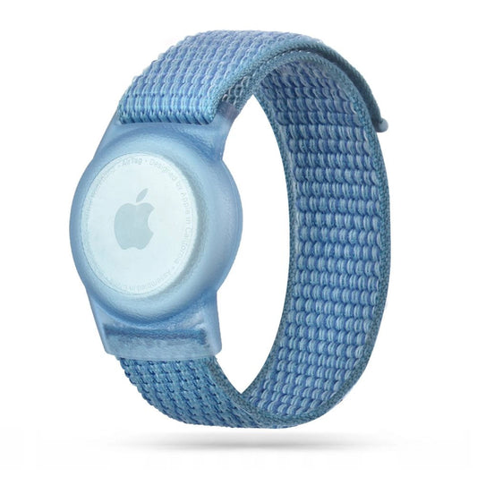 Tech-Protect Nylon Strap for Kids for Apple AirTag - Blue_0