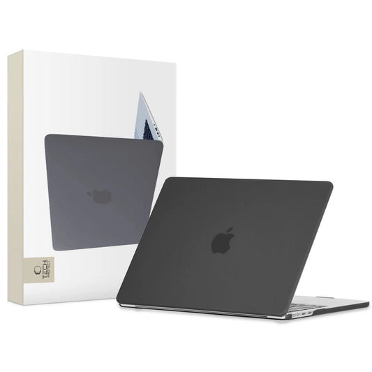Tech-Protect SmartShell case for MacBook Air 13" M2 / M3 / 2022-2024 - matte black_0