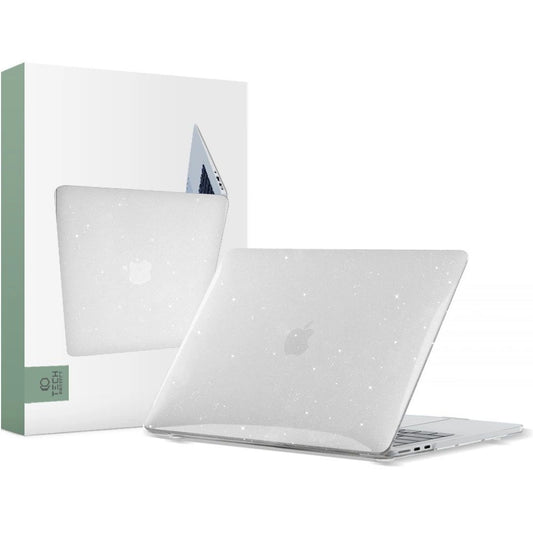 Tech-Protect SmartShell Case for MacBook Air 13" M2 / M3 / 2022-2024 - Clear-Glitter_0