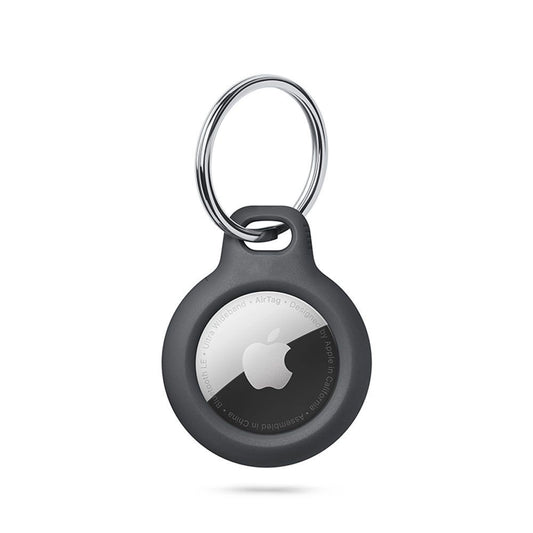 Tech-Protect Rough Case for Apple AirTag with Ring - Black_0