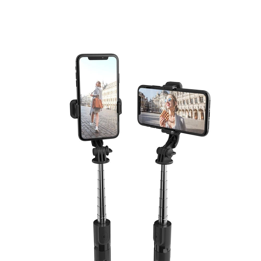Tech-Protect L02S Bluetooth selfie stick with tripod up to 72cm - black_3