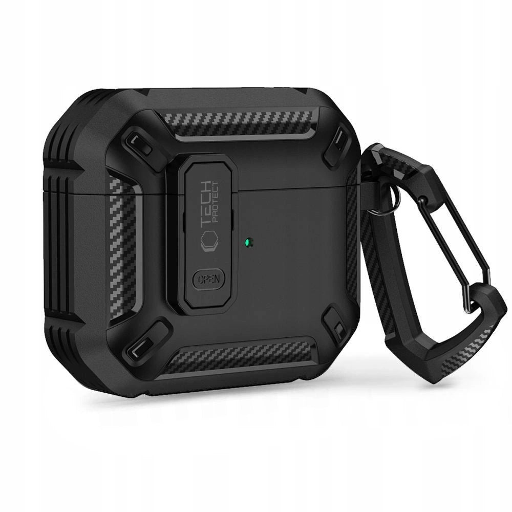Tech-Protect X-Carbo Case for AirPods Pro 1 / 2 - Black_2