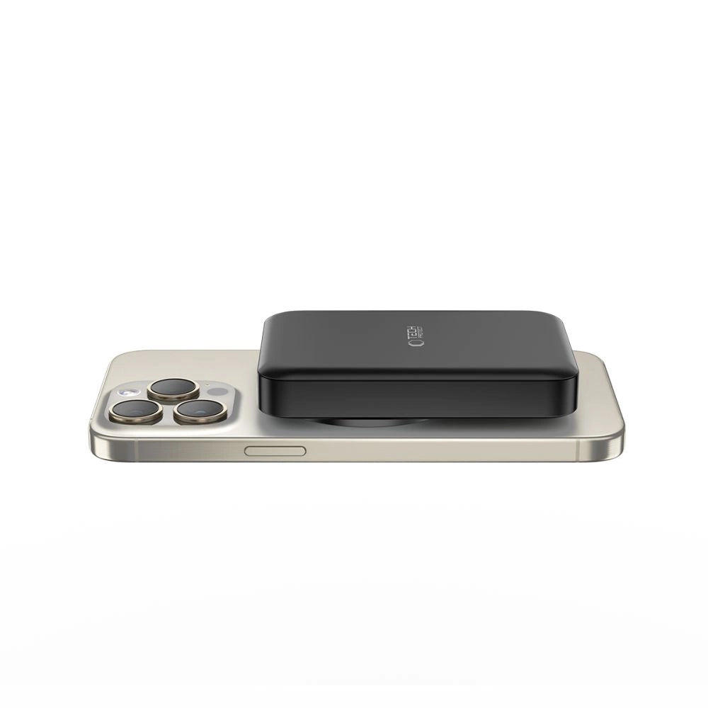 Tech-Protect LifeMag PB11 Powerbank with MagSafe 10000mAh 15W USB-C port - black + USB-C cable_1