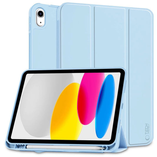 Tech-Protect SC Pen case for iPad 10.9" 2022 - light blue_0