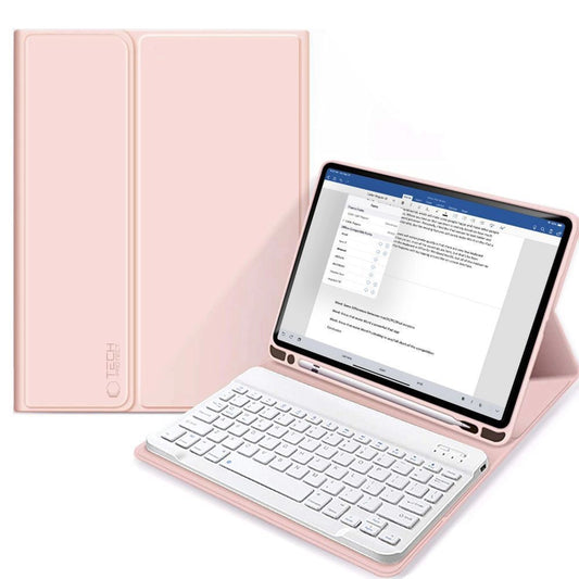 Tech-Protect SC Pen + Keyboard Case with Keyboard for iPad 10.9" 2022 - Pink_0
