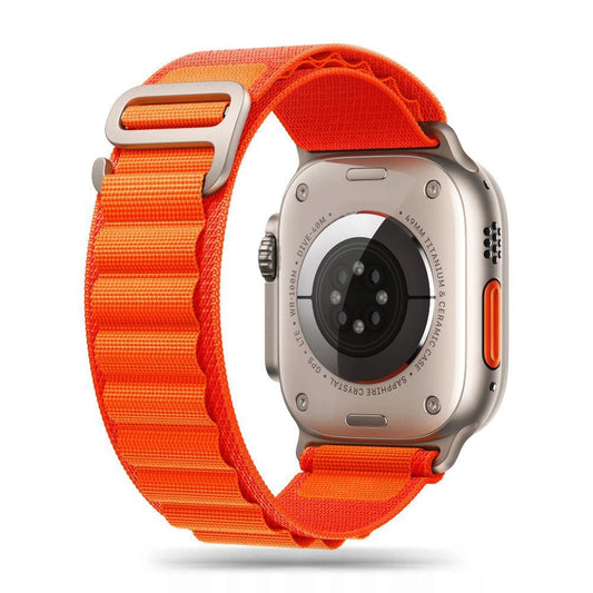 Tech-Protect Nylon Pro Strap for Apple Watch 4 / 5 / 6 / 7 / 8 / 9 / SE / Ultra 1 / 2 (42/44/45/49 mm) - Orange_0