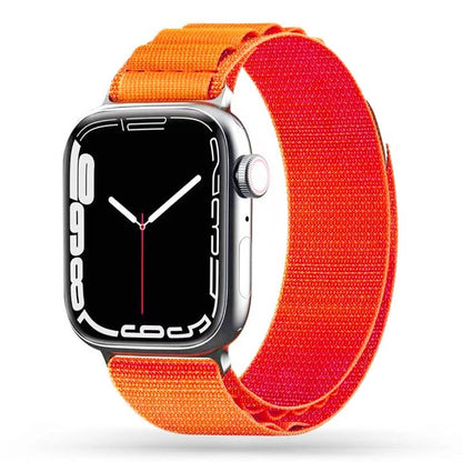 Tech-Protect Nylon Pro Strap for Apple Watch 4 / 5 / 6 / 7 / 8 / 9 / SE / Ultra 1 / 2 (42/44/45/49 mm) - Orange_5