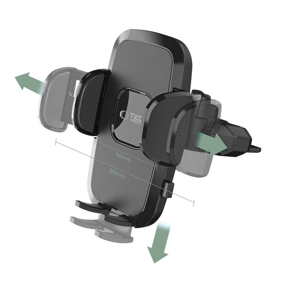 Tech-Protect V3 Car Phone Holder for CD Drive - Black_3