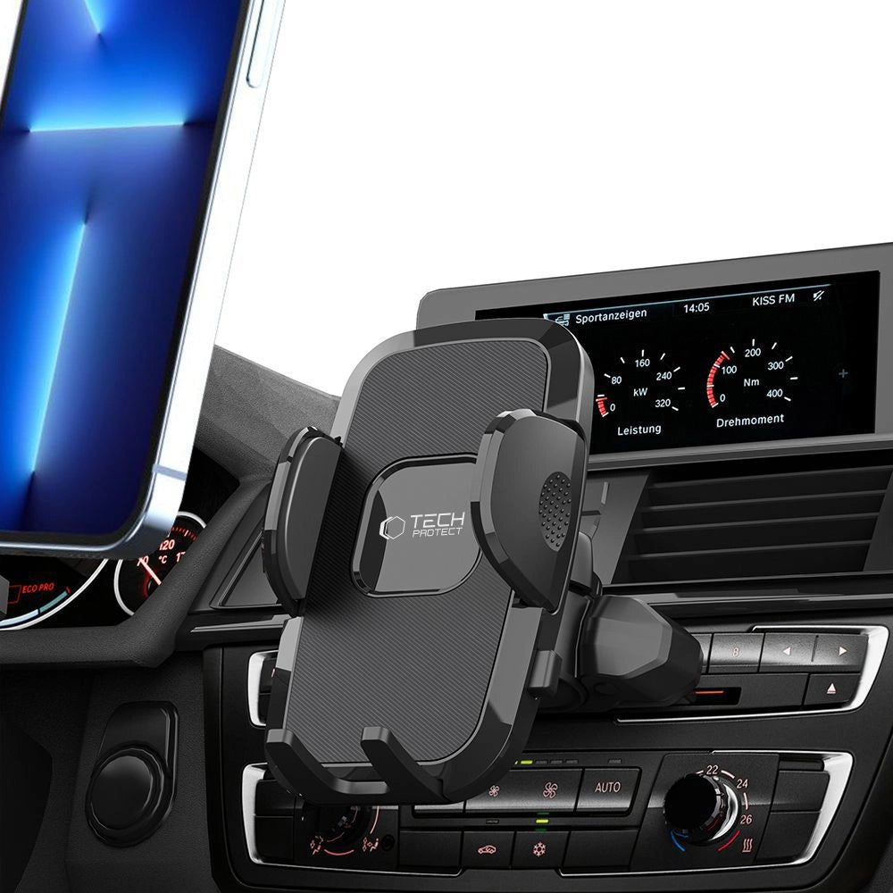Tech-Protect V3 Car Phone Holder for CD Drive - Black_4