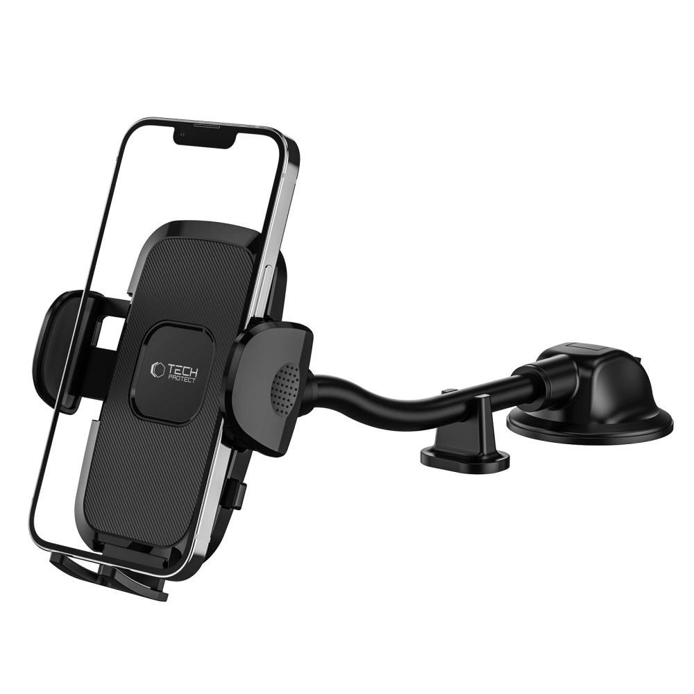 Tech-Protect V3 Long Arm Car Phone Holder for Windshield/Cockpit - Black_3
