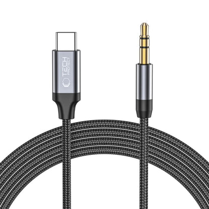 Tech-Protect UltraBoost audio USB-C / 3.5mm mini jack cable 1 m - black_0