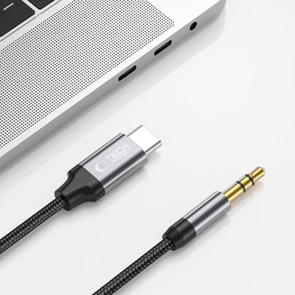 Tech-Protect UltraBoost audio USB-C / 3.5mm mini jack cable 1 m - black_1