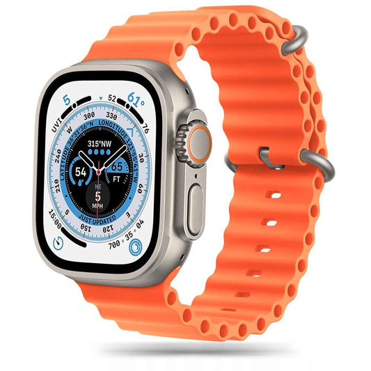 Tech-Protect IconBand Pro Strap for Apple Watch 4 / 5 / 6 / 7 / 8 / 9 / SE / Ultra 1 / 2 (42/44/45/49 mm) - Orange_0