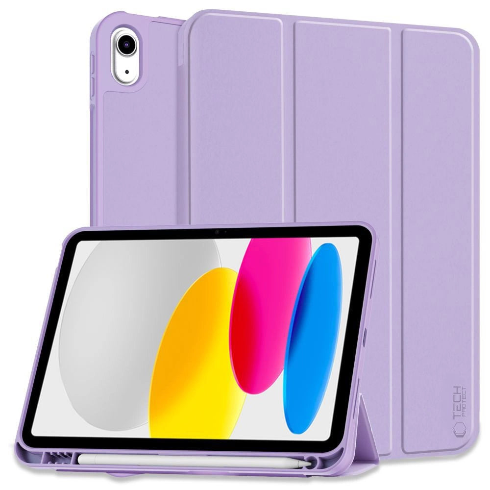 Tech-Protect SC Pen Case for iPad 10.9" 2022 - Purple_0