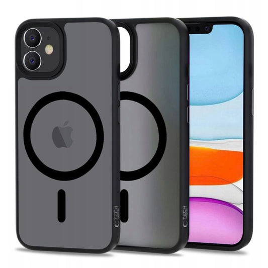 Tech-Protect MagMat MagSafe iPhone 11 Case - Matte Black_0