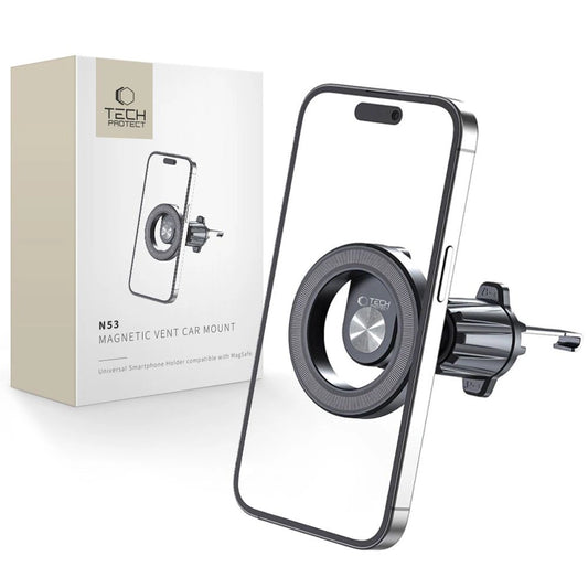 Tech-Protect N53 Car Phone Holder with MagSafe for Air Vent - Black_0
