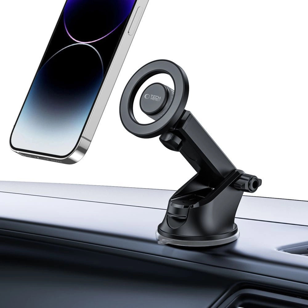 Tech-Protect N51 MagSafe Car Phone Holder for Cockpit/Air Vent - Black_3