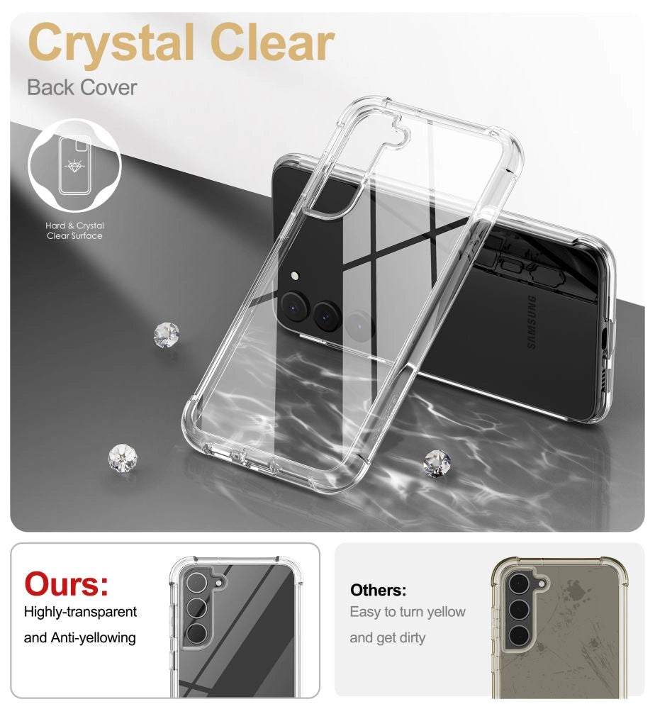 Tech-Protect Kevlar Case for Samsung Galaxy S23+ - Transparent_1