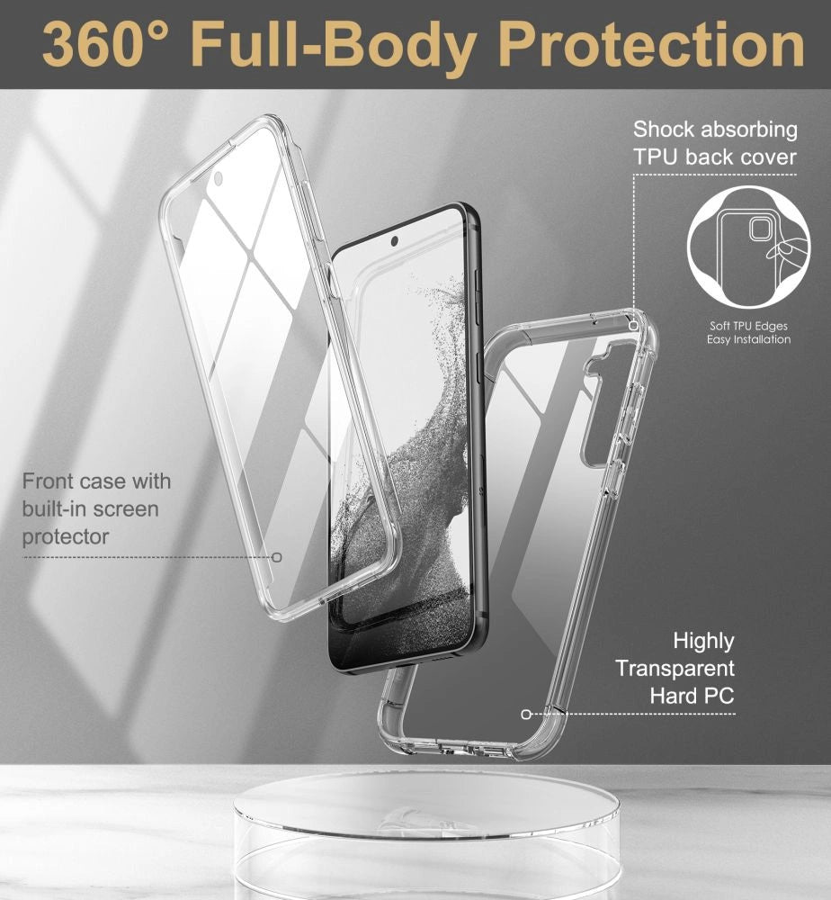 Tech-Protect Kevlar Case for Samsung Galaxy S23+ - Transparent_2