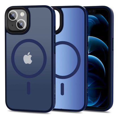 Tech-Protect MagMat MagSafe iPhone 13 Case - Matte Navy Blue_0