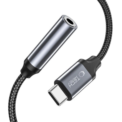 Tech-Protect UltraBoost USB-C / 3.5mm mini jack adapter - black_2