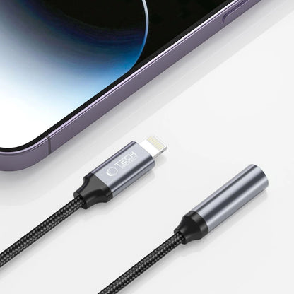 Tech-Protect UltraBoost Lightning / 3.5mm mini jack adapter - black_1
