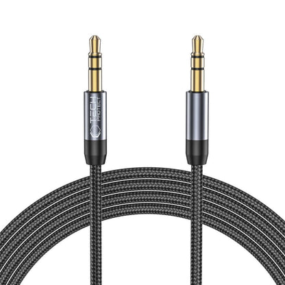 Tech-Protect UltraBoost cable 3.5mm mini jack / 3.5mm mini jack 1.5m - black_0