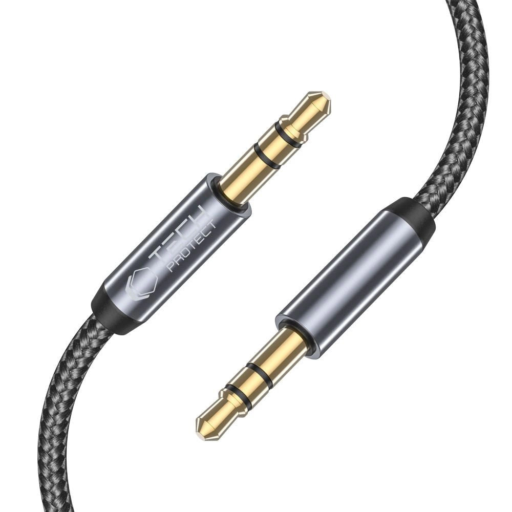 Tech-Protect UltraBoost cable 3.5mm mini jack / 3.5mm mini jack 1.5m - black_2
