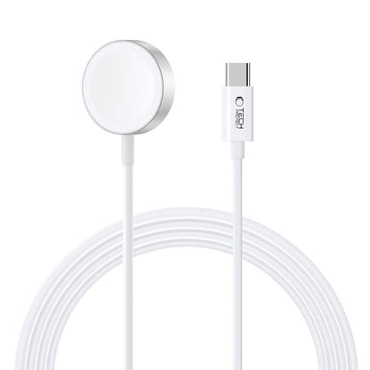 Tech-Protect UltraBoost Magnetic Inductive Charger with USB-C Connector for Apple Watch 1.2m - White_0
