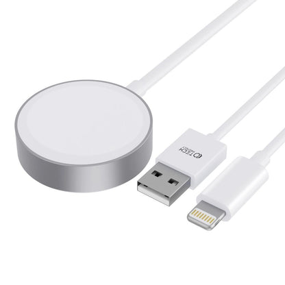 Tech-Protect UltraBoost 2in1 Magnetic Charger with USB-C / Lightning Cables for Apple Watch 1.5m - White_1