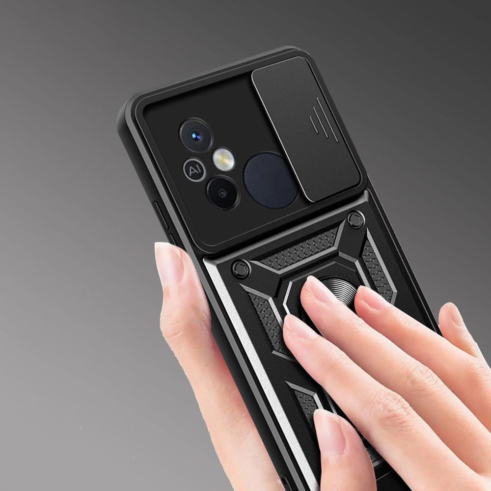 Tech-Protect CamShield Pro Case for Xiaomi Redmi 12C - Black_4