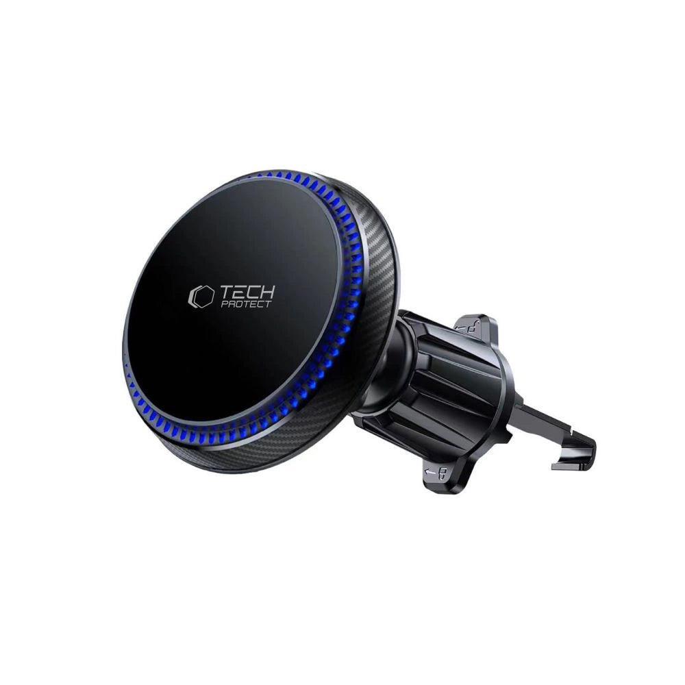 Tech-Protect MM15W-V4 Car Phone Holder with MagSafe 15W Inductive Charger for Air Vent - Black_2