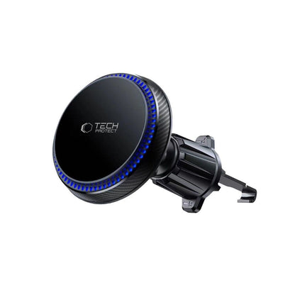 Tech-Protect MM15W-V4 Car Phone Holder with MagSafe 15W Inductive Charger for Air Vent - Black_2