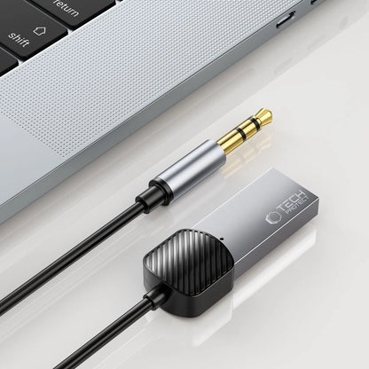 Tech-Protect UltraBoost audio adapter mini jack 3.5mm (male) / Bluetooth - gray_1
