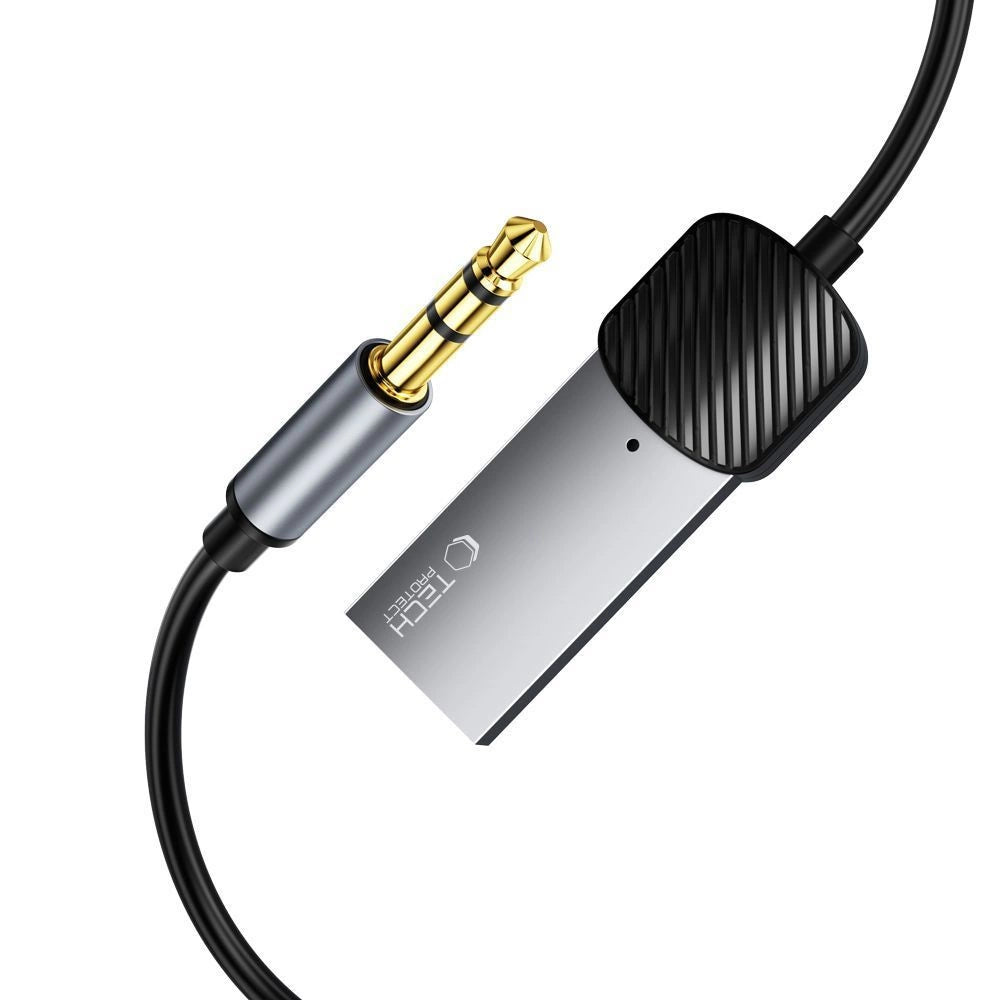 Tech-Protect UltraBoost audio adapter mini jack 3.5mm (male) / Bluetooth - gray_3