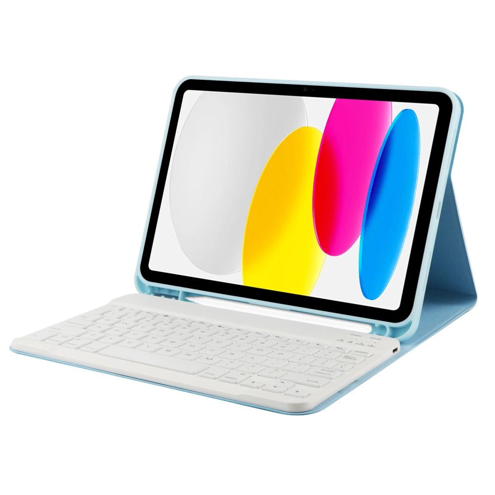 Tech-Protect SC Pen + Keyboard Case with Keyboard for iPad 10.9" 2022 - Light Blue_2