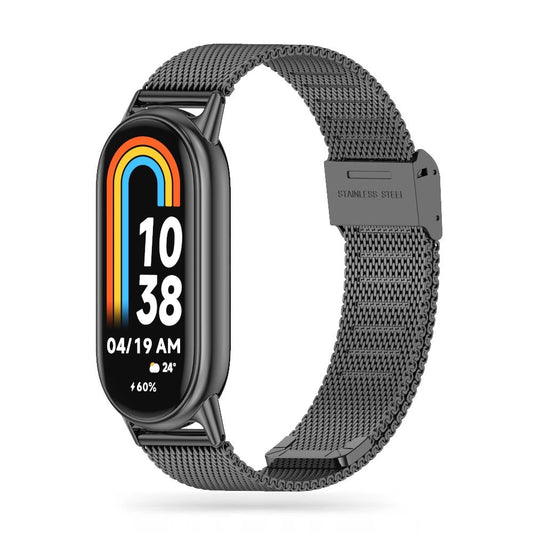 Tech-Protect MilaneseBand Strap for Xiaomi Smart Band 8 / 8 NFC - Black_0