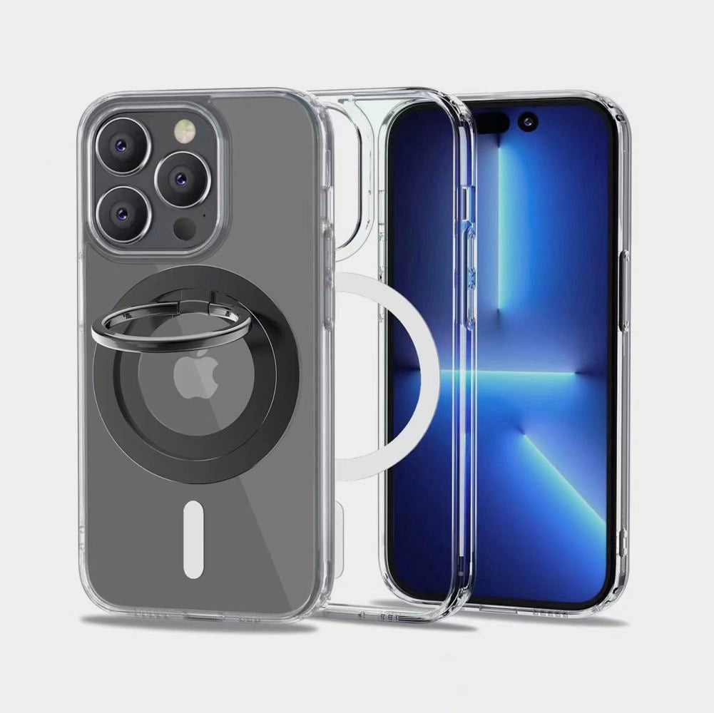 Tech-Protect MMR100 Magnetic Phone Holder/Ring with MagSafe - Gray_2