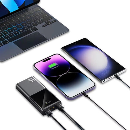 Powerbank Tech-Protect PB13 20000mAh 22.5W 2x USB-A / USB-C / Lightning with USB-C / USB-A cable - gray_5