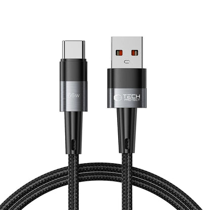 Tech-Protect UltraBoost USB-C / USB-C Cable 66W 6A 1m - Gray_0