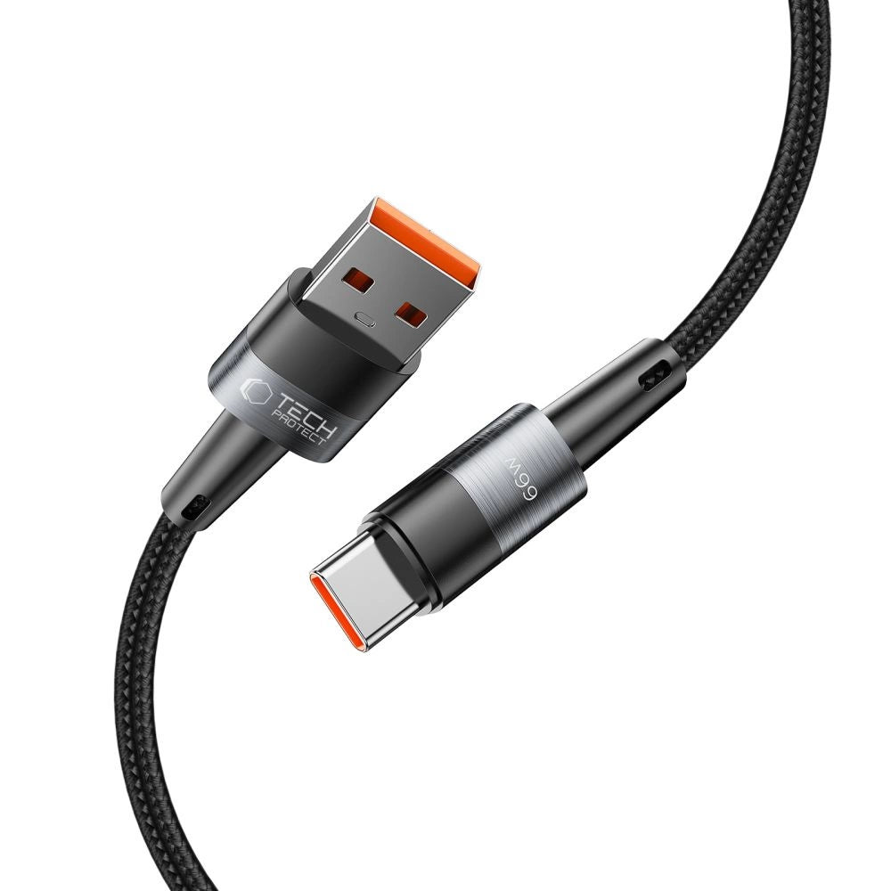 Tech-Protect UltraBoost USB-C / USB-C Cable 66W 6A 1m - Gray_2