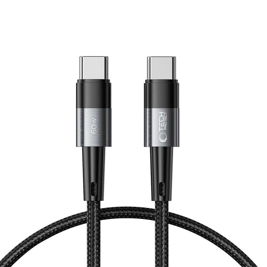 Tech-Protect UltraBoost USB-C / USB-C PD Cable 60W 3A 0.25m - Gray_0
