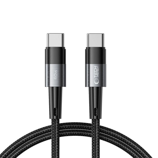 Tech-Protect UltraBoost USB-C / USB-C PD Cable 60W 3A 1m - Gray_0