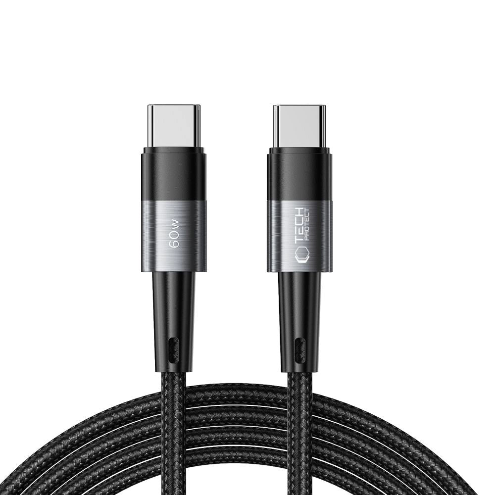 Tech-Protect UltraBoost USB-C / USB-C PD 60W 3A 2m cable - gray_0