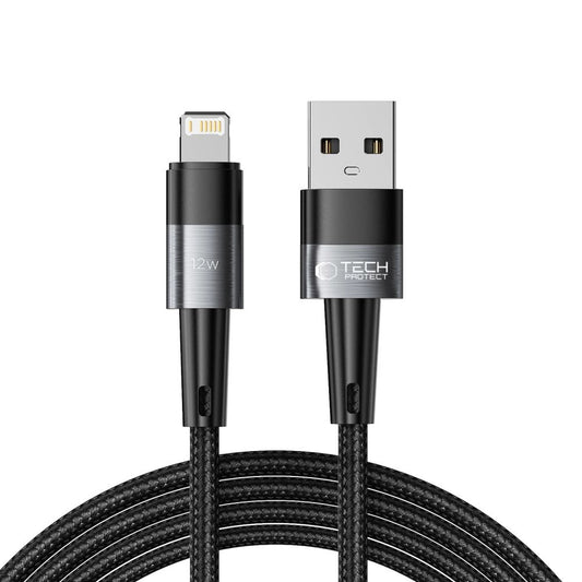 Tech-Protect UltraBoost Lightning / Lightning cable 12W 2.4A 2m - gray_0